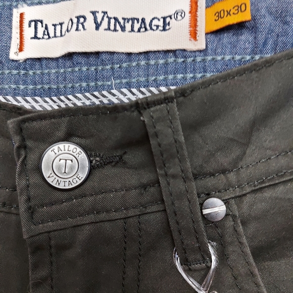 Taylor Vintage Commuter Stretch Khaki  slim fit pants - Picture 8 of 13